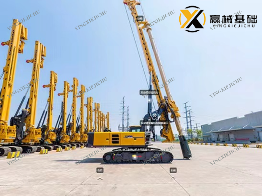 Used Rotary Drilling Rig Subway Construction Equipment Building Foundation SANY SR168 Crawler Rotary Drilling Rig