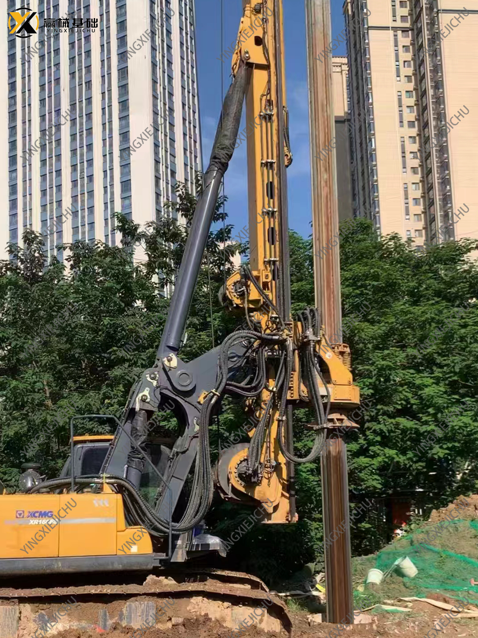 Used Rotary Drilling Rig Lowest Price Engineering-drilling-rig XCMG XR160E Crawler Rotary Drilling Rig