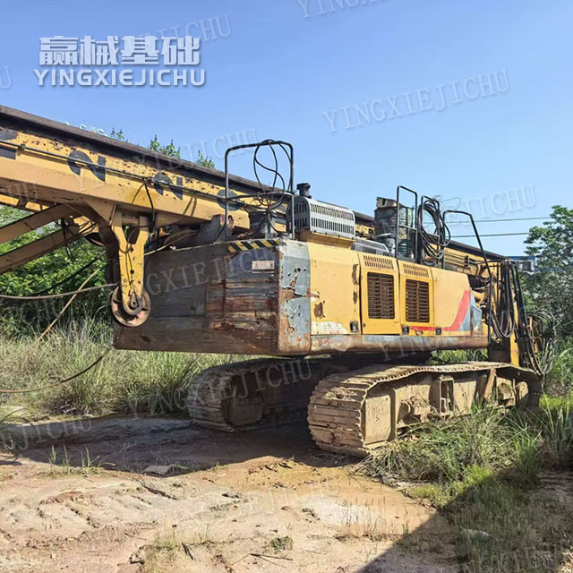 Fast dynamic response Fast hole forming Durable structure XR220 Rotary Drill Rig