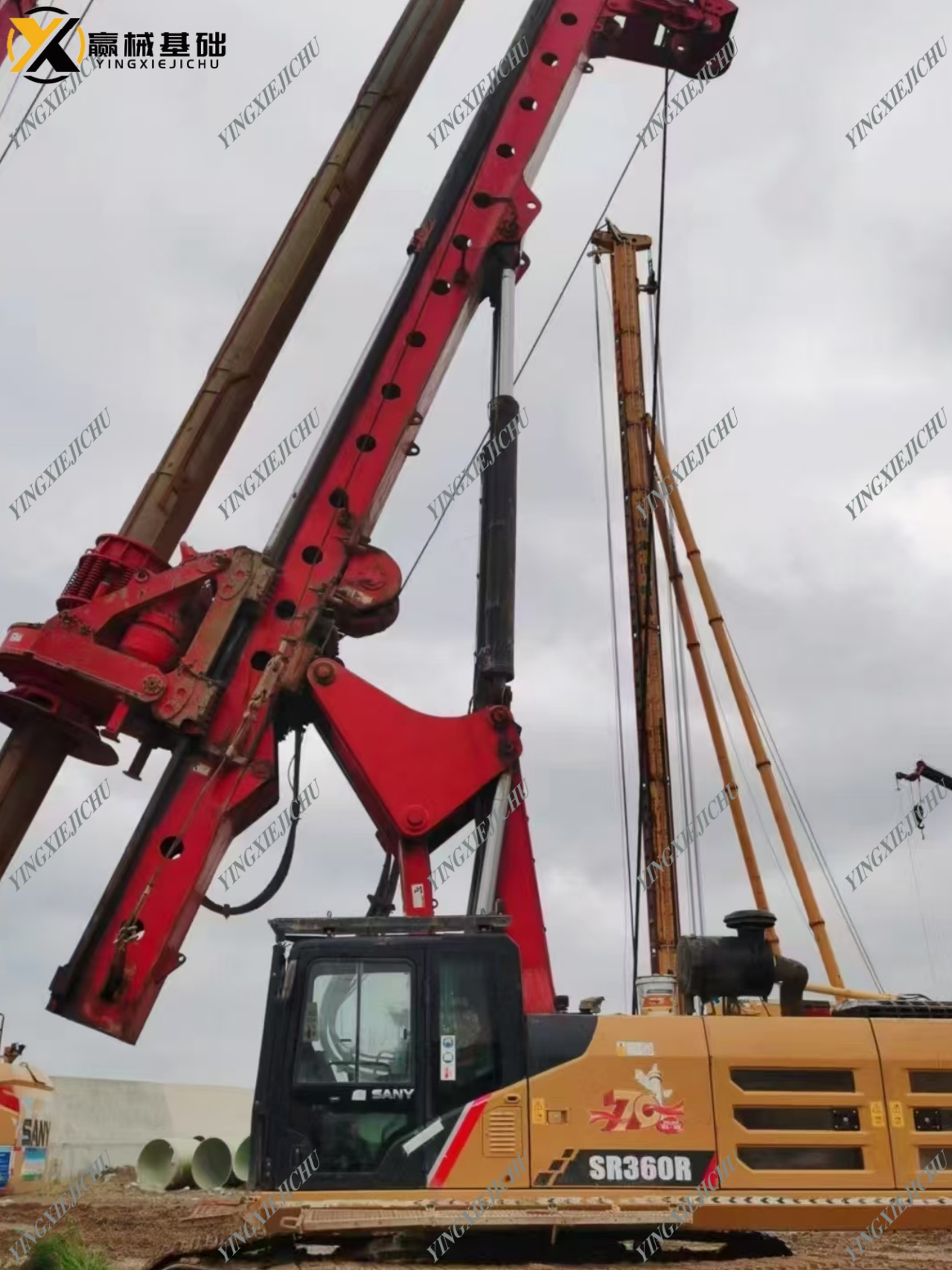 SANY SR360R Adaptable Proven Fully Functional Piling Machinery