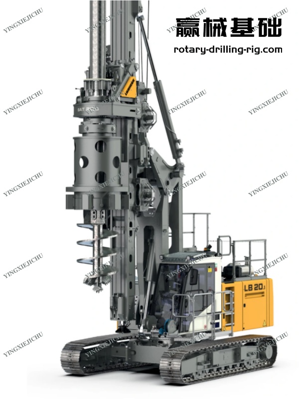 Liebherr LB20 Excellent Performance High Power Intelligent Rotary Drilling Rig