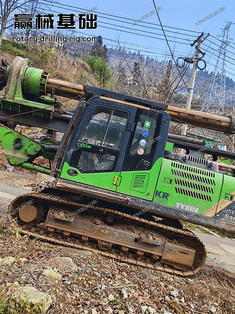 Capacity doubling High construction efficiency TYSIM60 Rotary drill