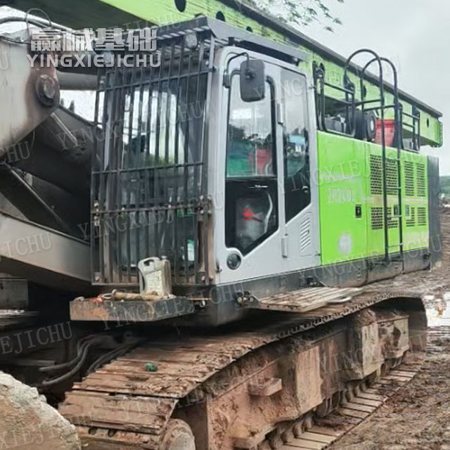 Excellent Stability Construction Safety Easy Maintenance ZR240 Rotary Drill Rig