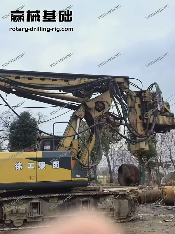 stable&reliable Hydraulic upgrade High-rise building equipment XR180 Rotary drill rig