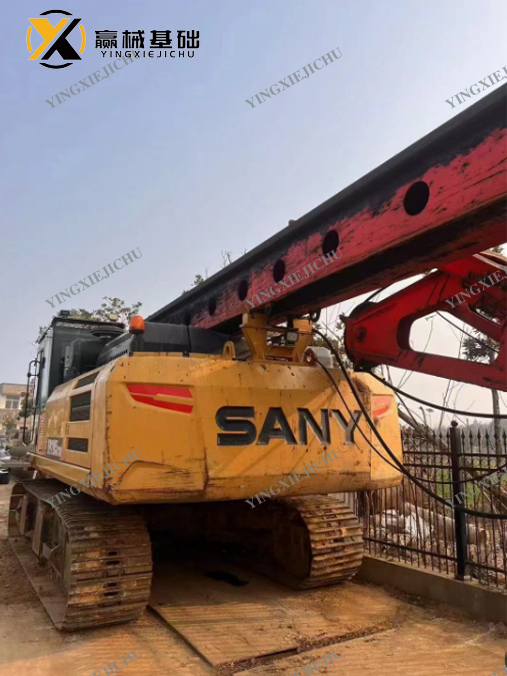 Used Rotary Drilling RigSpot Goods Pile driver SANY SR265 Crawler Rotary Drilling Rig