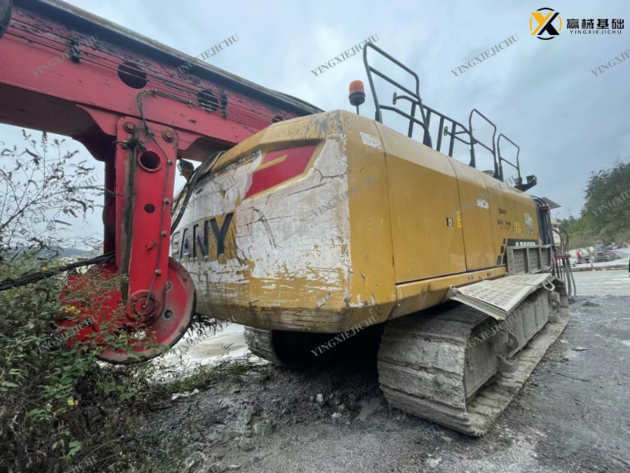 Used Rotary Drilling Rig Good Condition Construction Machinery SANY SR360 Crawler Rotary Drilling Rig