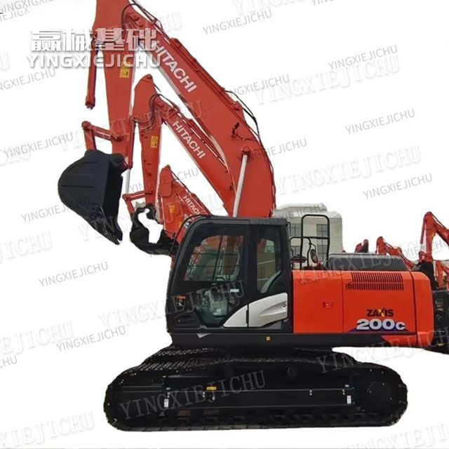 Comfortable Operation Auto Idle Auto Idle Hitachi ZX200C-6A Excavator