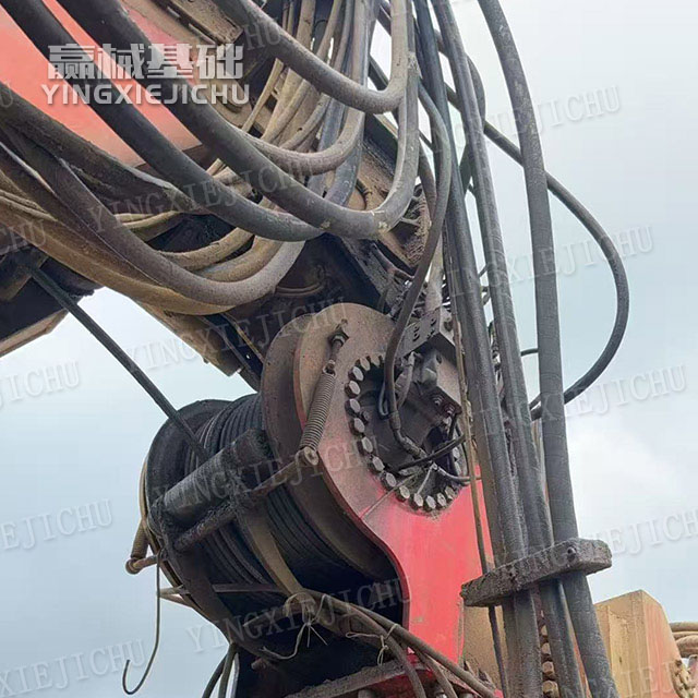 High torque deep pile Strong stability Impact resistance SR280 Rotary drilling rig