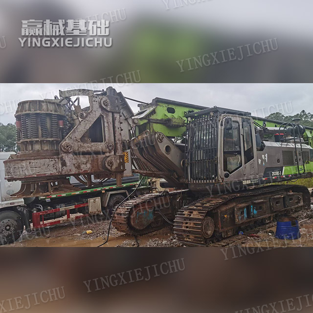 Powerful in drilling Fast pulling‑out speed Fuel economy ZR280 Rotary Drill Rig