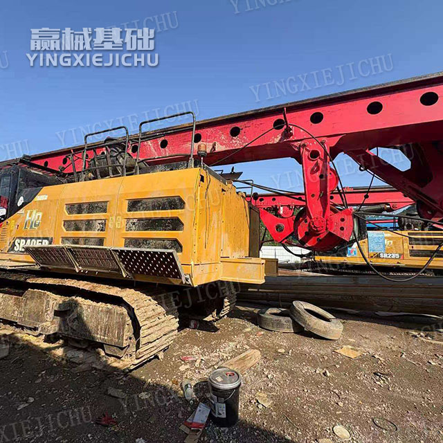 Wide construction scope Dynamic stability Stable hole-forming quality SR405 Rotary drill rig