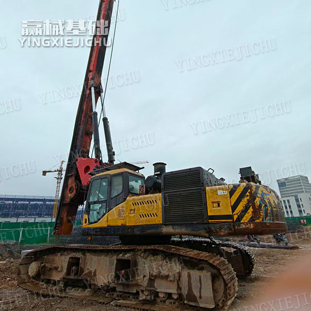 Dynamic stability High torque deep pile Highly adaptable SR360 Rotary Drill Rig