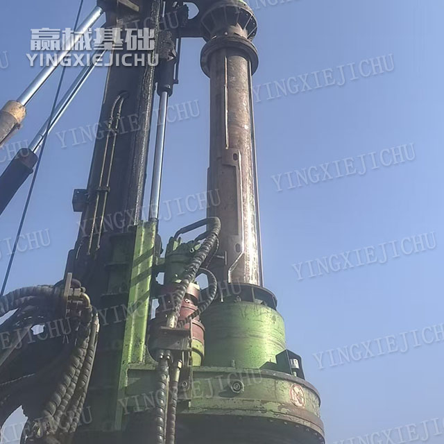 Stable And Durable Strong Rock Penetration Ability TYSIM KR60 Rotary Drilling Rig