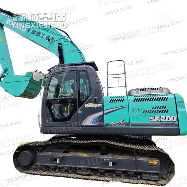 First Class Compound Action Thickening And Strengthening KOBELCO SK200 Excavator