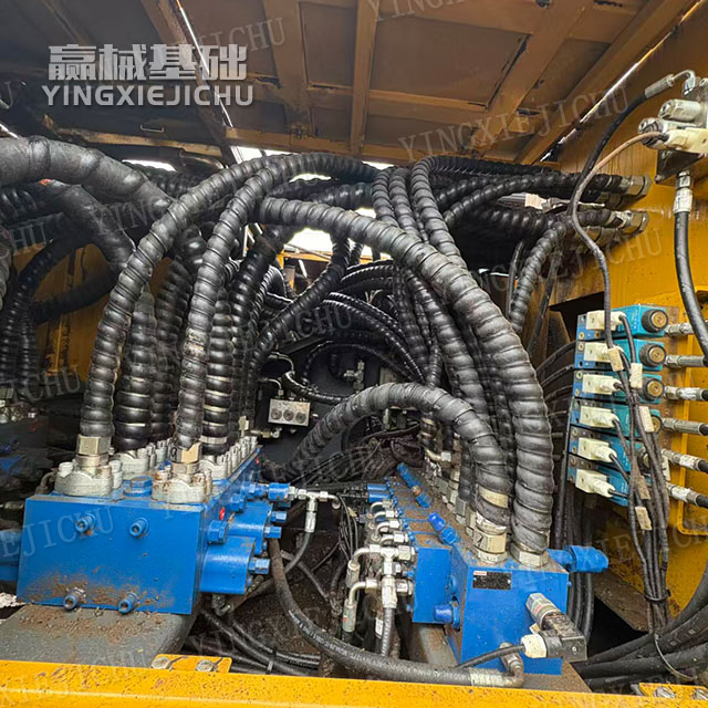 High torque deep pile Dynamic stability High degree of intelligence XR280D Rotary drilling rig