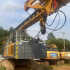 Precise alignment with holes Excellent rock penetration capability XR280D Rotary drilling rig