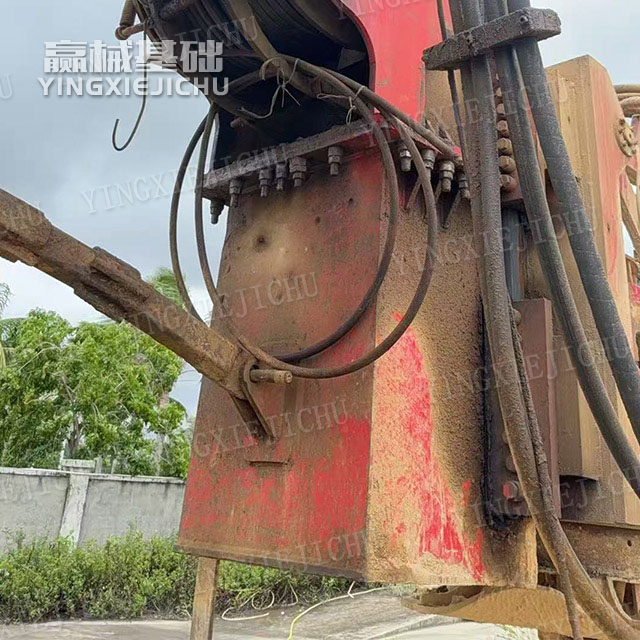 High torque deep pile Strong stability Impact resistance SR280 Rotary drilling rig