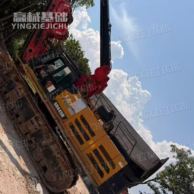 All‑round Adaptability Strong stability Stable hole-forming quality SR445 Rotary Drill Rig