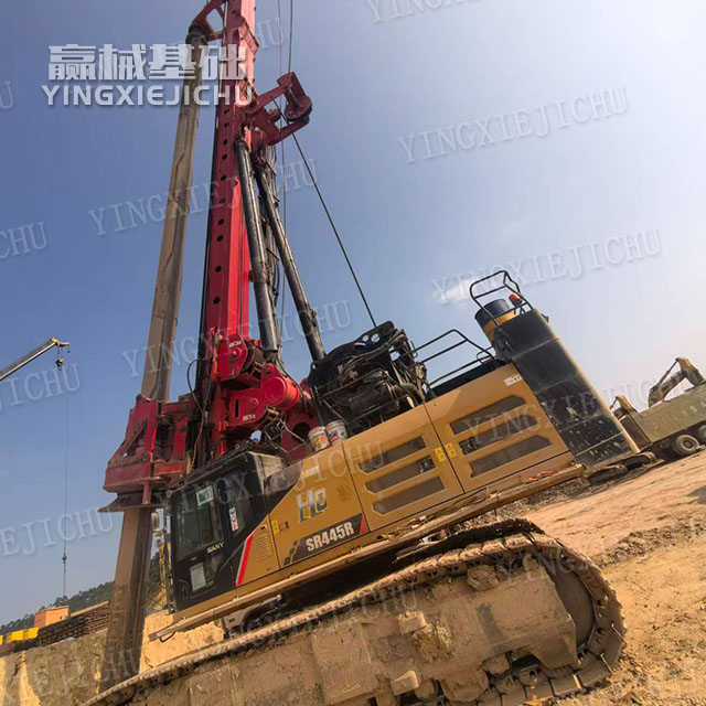 Ultra-deep hole forming Fatigue resistance design SR445 Rotary Drill Rig
