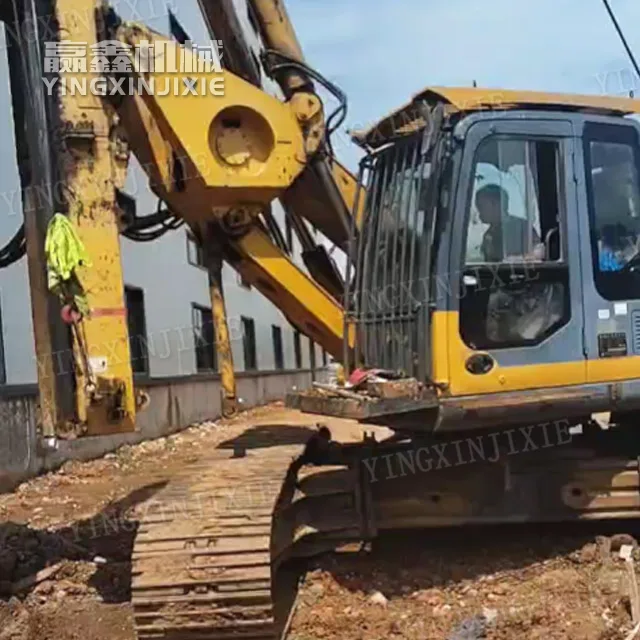 Centralized lubrication Reinforcement of key structures XR150 III Rotary Drill Rig