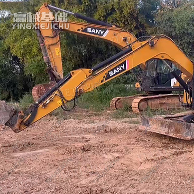 Smooth hydraulic operation Smooth combined movements SANY SY75C Excavator