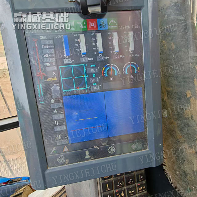 Fast dynamic response Durable structure Reliable power SR155-C10 Rotary Drill Rig