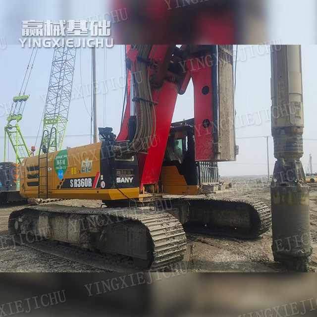 Fast Drilling Lifting Speed & Large Lifting Force SR360 Rotary Drill Rig