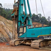 High precision in pore formation Strong rock penetration with high torque SWDM300 Rotary drill rig