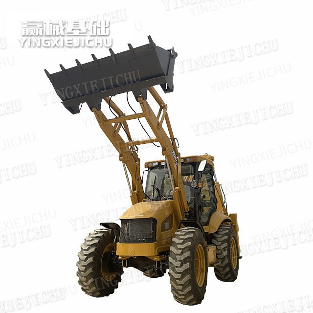 Efficient Long-distance Mobility Mature Hydraulic TOPONE TBL388H Wheeled Backhoe Loader