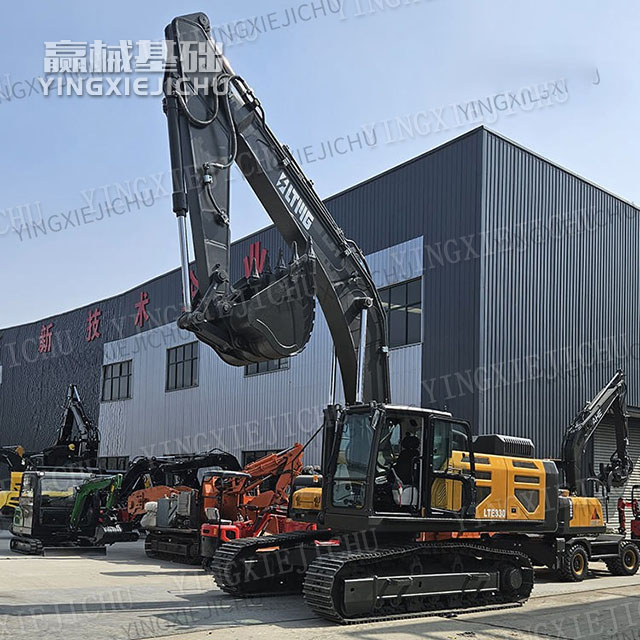 High frequency overload low fuel consumption Easy maintenance LTMG LTE330 Excavator