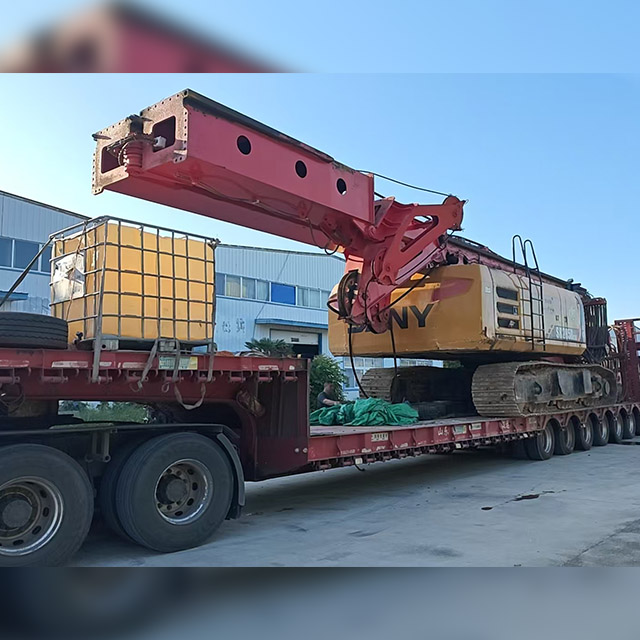 Smooth combined movements Strong adaptability to working conditions SR285 Rotary Drill Rig
