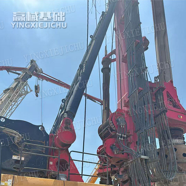 High degree of intelligence Fast hole forming centralized control SR445 Rotary Drill Rig
