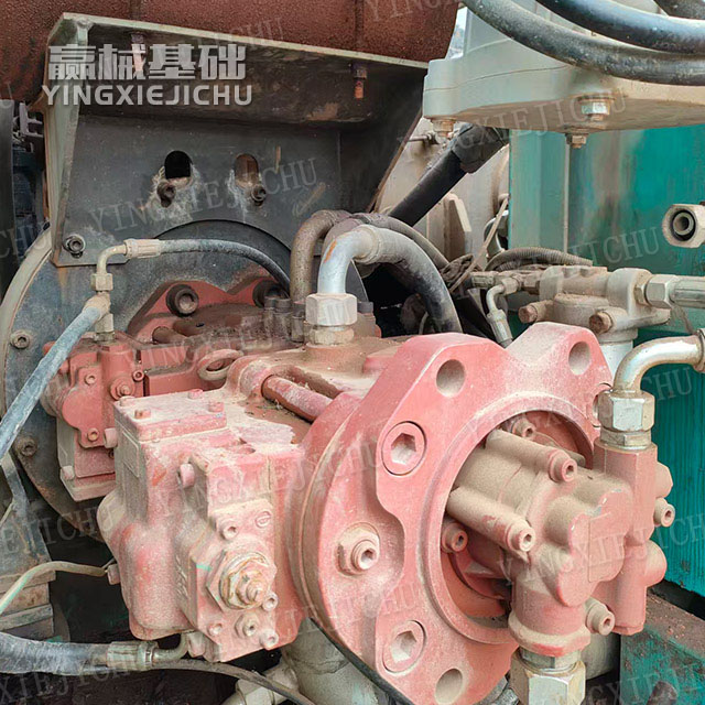 Strong overall rigidity Fast unloading speed High speed soil dumping HER300 Rotary Drill Rig