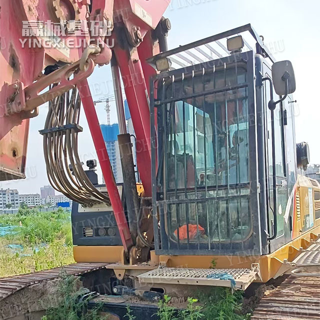 Impact Resistance Improve Efficiency Durable Structure SR155-C10 Rotary Drill Rig