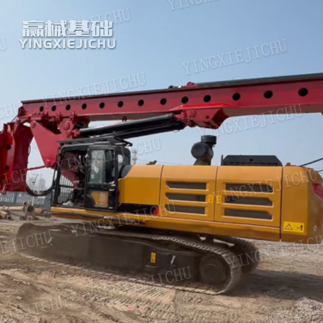 High torque deep pile Stable hole-forming quality Efficient Hydraulics SR285 Rotary Drill Rig