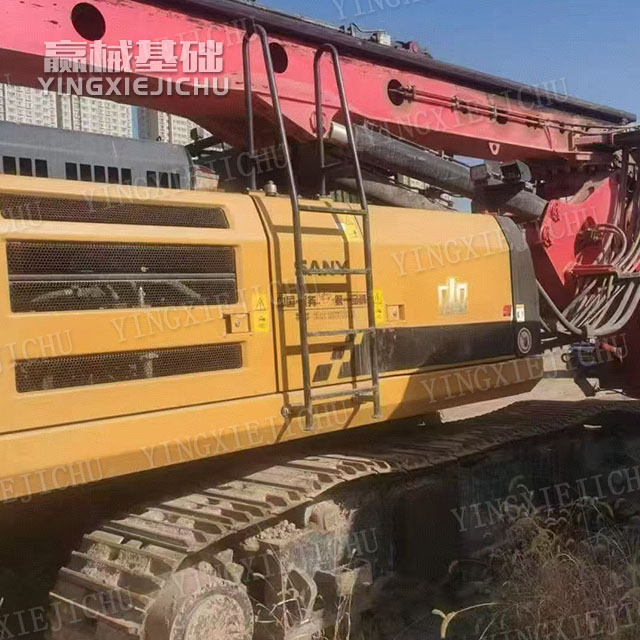 Fast hole forming Durable structure Quick action response SR215 Rotary Drill Rig