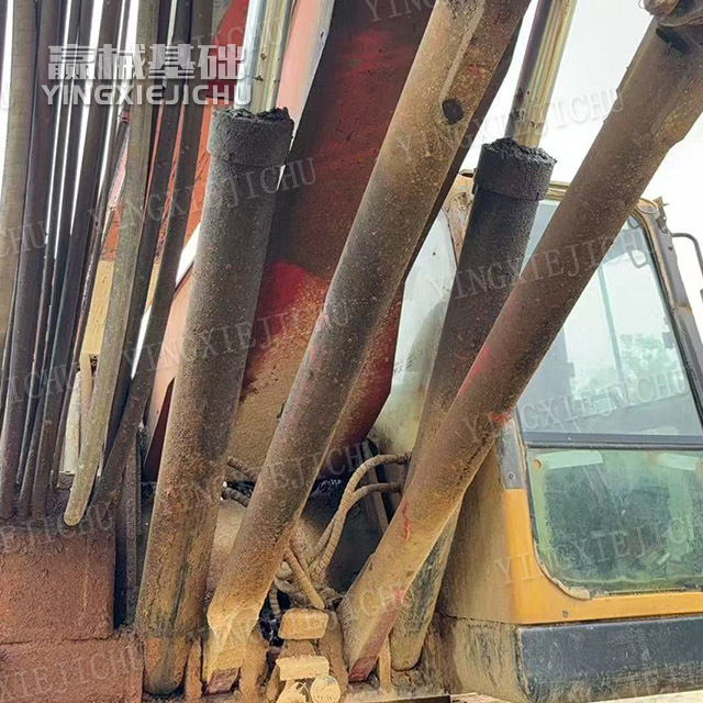 High torque deep pile Strong stability Impact resistance SR280 Rotary drilling rig