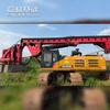High‑efficiency soil unloading Reinforcement of key structures SR285 Rotary Drill Rig