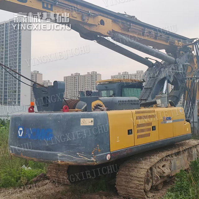 Smooth combined movements Improve construction safety XR160 Rotary Drill Rig
