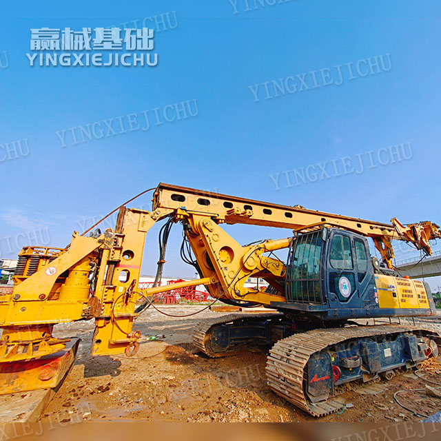 Automatic soil dumping Dynamic stability High torque deep pile XR160 Rotary Drill Rig