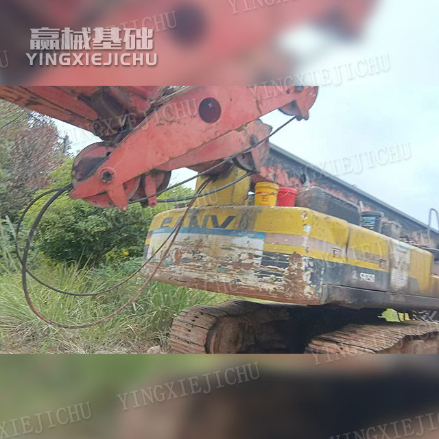 Stable hole-forming quality Strong anti-overturning capability SR250 Rotary drill rig