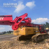 Automatic soil dumping Fuel economy Dynamic stability SR155-C10 Rotary Drill Rig