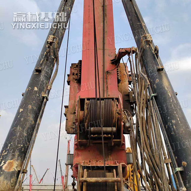 Dynamic stability High torque deep pile Highly adaptable SR360 Rotary Drill Rig