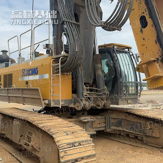 Quick scheduling High verticality of hole‑forming Smooth combined movements XR240 Rotary Drilling Rig