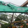 High slot efficiency low center of gravity high power jint Sg70 Hydraulic Diaphragm Wall Grab