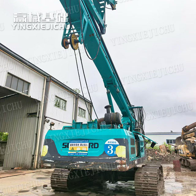 Fuel economy Improve construction safety High‑power power reserve SWDM220 Rotary drill rig