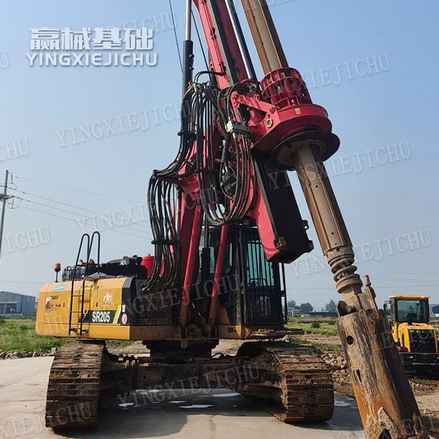 Fast hole forming centralized controlStrong construction capability SR155 Rotary Drill Rig