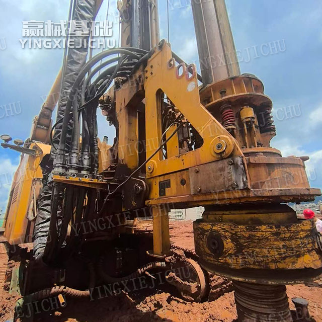 Adequate power reserve Impact resistance BG30 Rotary Drill Rig
