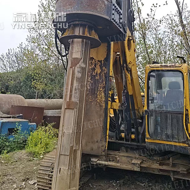 Excellent Trafficability Time-saving And Efficient Heavy Duty Power Head TQ325 Rotary Drill Rig