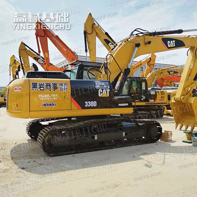 Fast loading cycle Strong explosive power Caterpillar 330DL Excavator