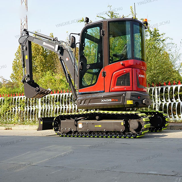 Low torsional strength Stable and solid Wear-resistant RHINO XN35PRO Excavator